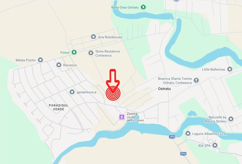 Corbeanca Ostratu, langa Paradisul Verde, pretabil investitie, comision 0%